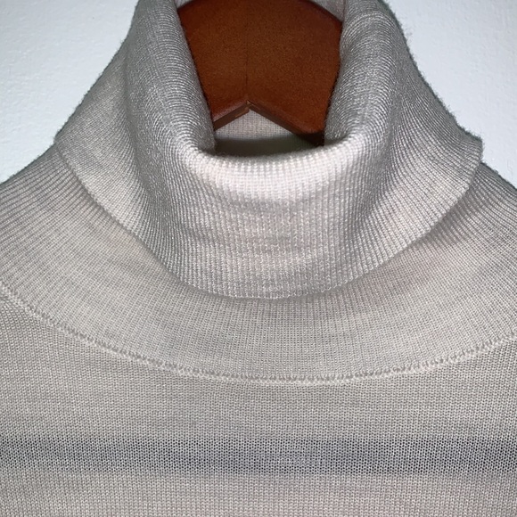 All Saints Alda asymmetrical turtle neck sweater. 100% merino wool. - Picture 8 of 11